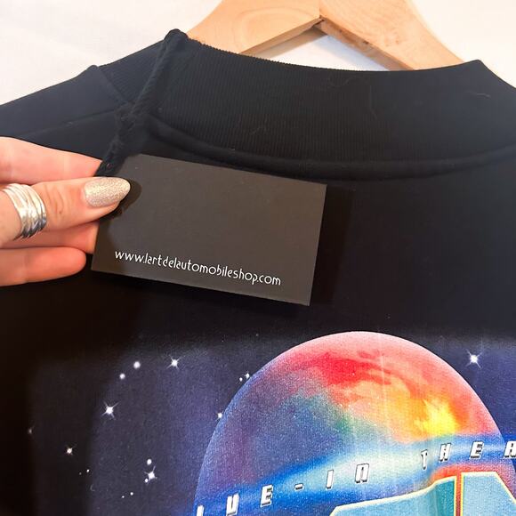 NWT KAR's L’Art De l’Automobile Dover Street LA Crew Sweatshirt Sz. L - Picture 2 of 5